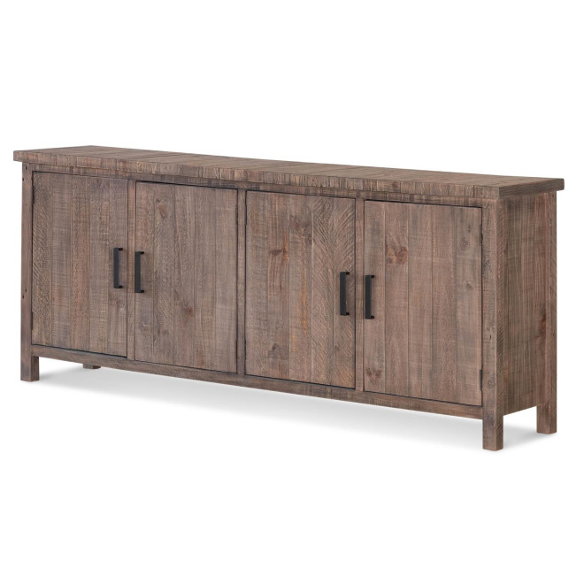 Buffet Bois Marron 200x45x85cm