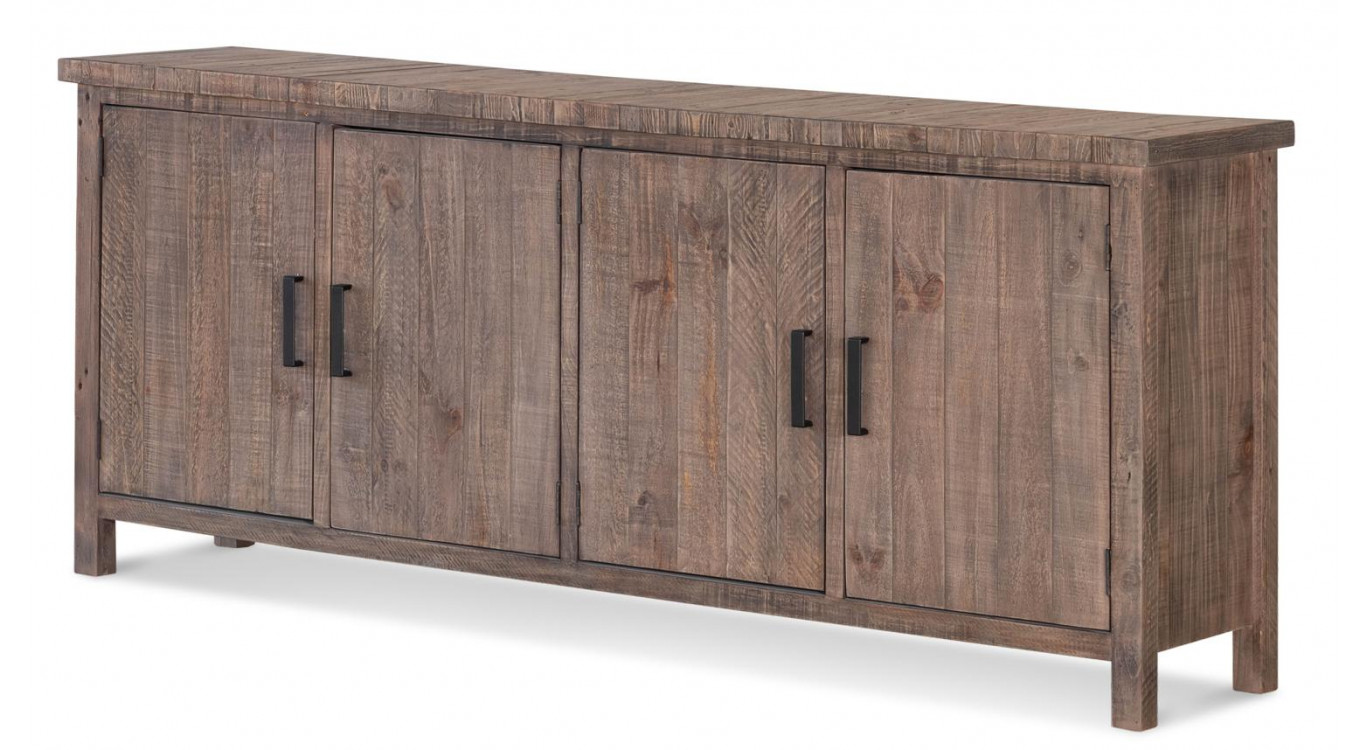 Anrichte Holz Braun 200x45x85cm