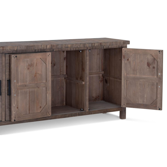 Anrichte Holz Braun 200x45x85cm