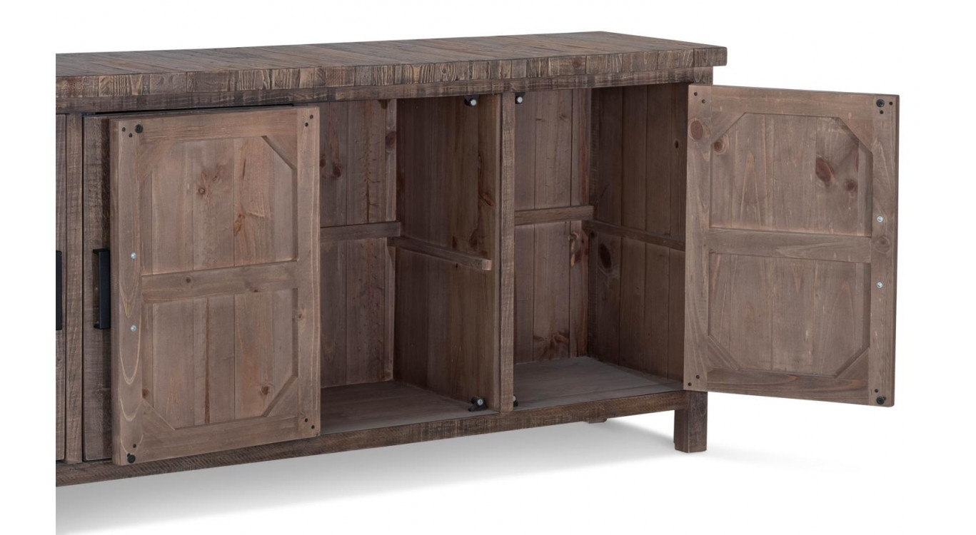 Anrichte Holz Braun 200x45x85cm