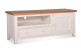 Meuble TV 1 Tiroir Bois Blanc 150x45x60cm