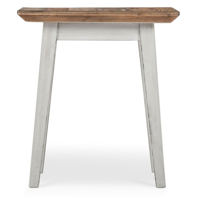 Table De Chevet Bois Blanc 50x50x55cm