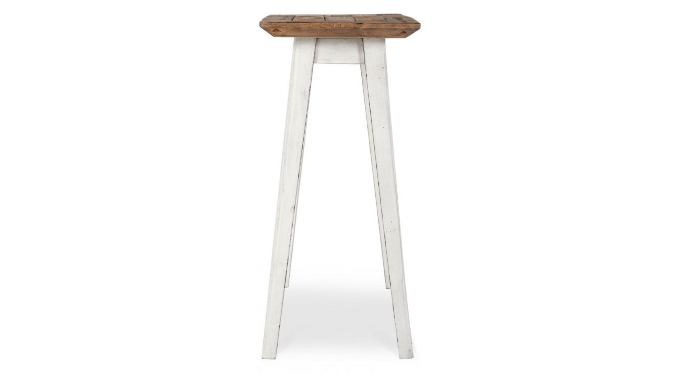 Konsole Holz Weiß 140x35x75cm