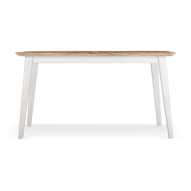 Table à Manger Bois Blanc 140x90x77cm