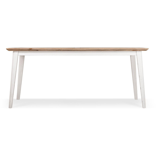 Table à Manger Bois Blanc 180x90x77cm
