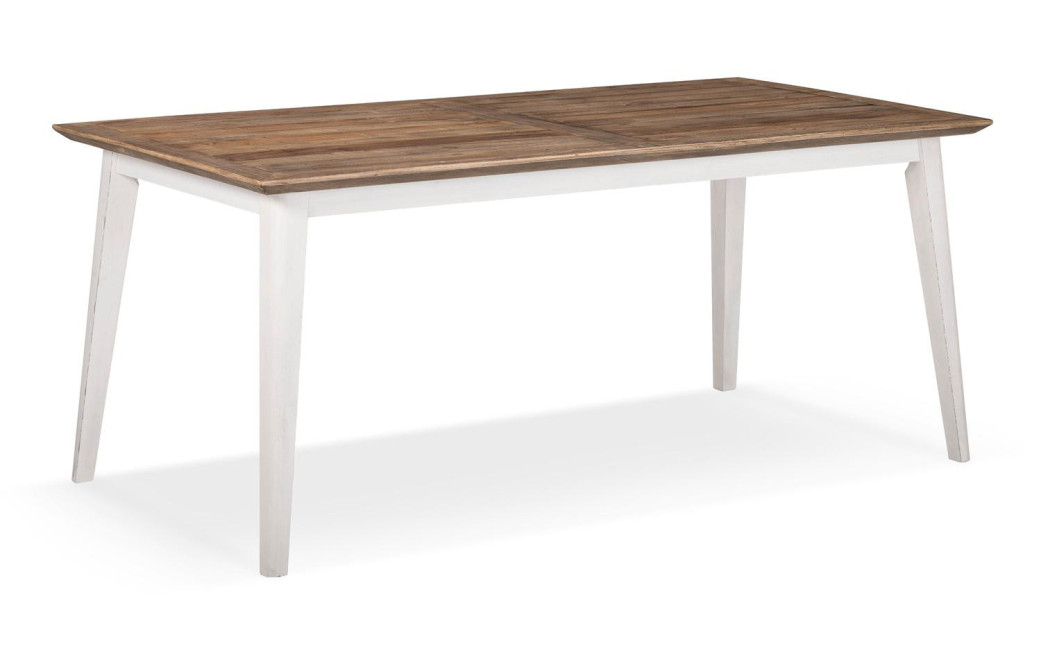 Table à Manger Bois Blanc 180x90x77cm