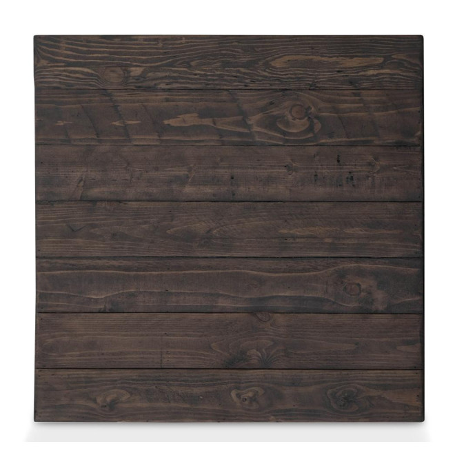 Table De Chevet Bois Marron 60x60x55cm
