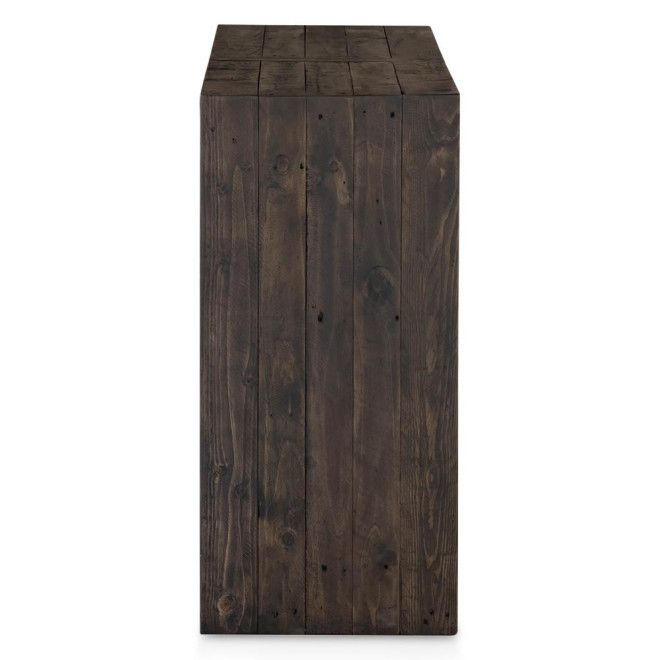Console Bois Marron 150x38x80cm
