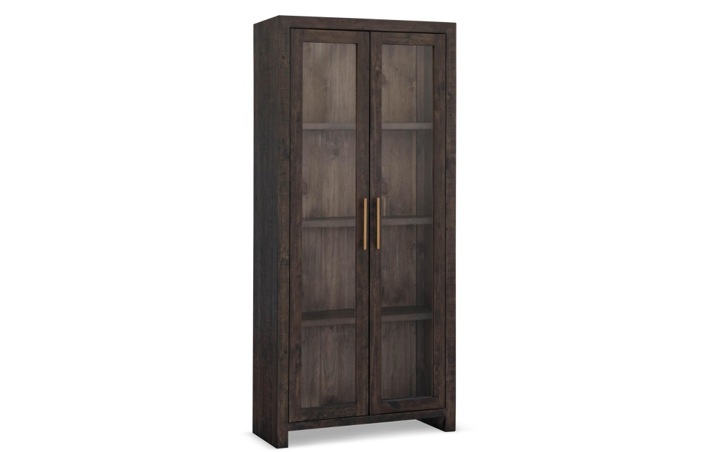 Vaisselier Bois Marron 90x40x200cm