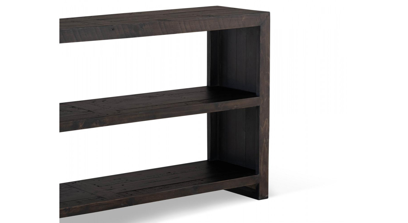 Console Bois Marron 150x38x80cm