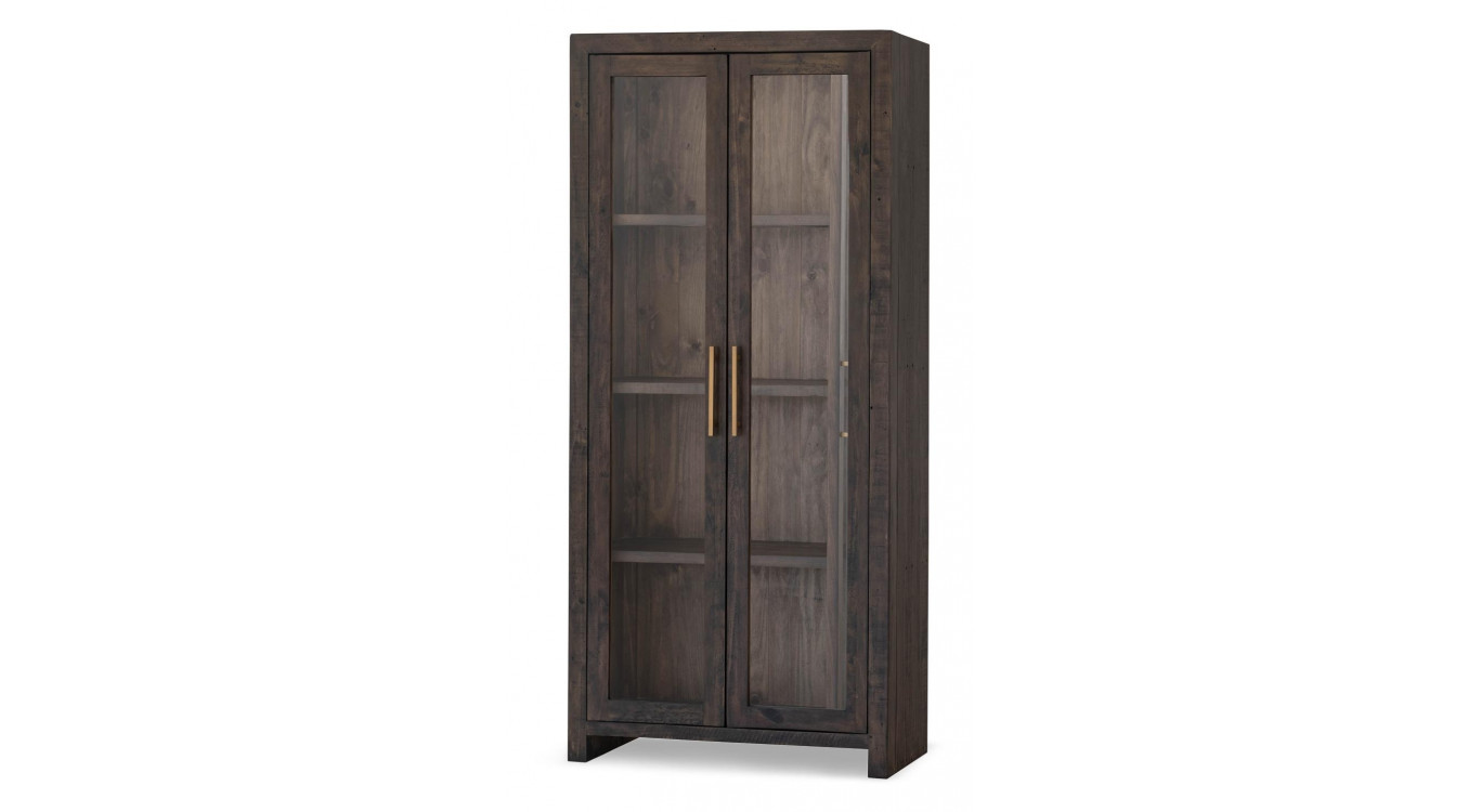 Vaisselier Bois Marron 90x40x200cm