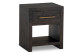Table De Chevet 1 Tiroir Bois Marron 55x45x65cm