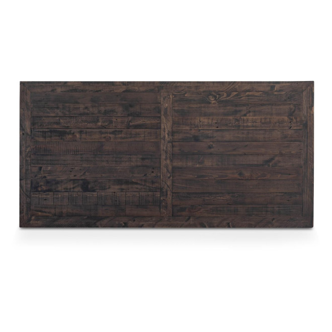 Esstisch Holz Metall Braun 200x100x76cm