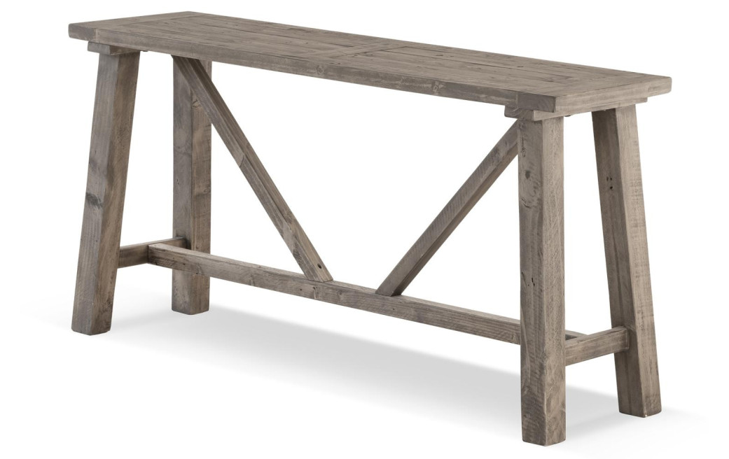 Konsole Holz Braun 147x40x75cm