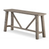 Console Bois Marron 147x40x75cm