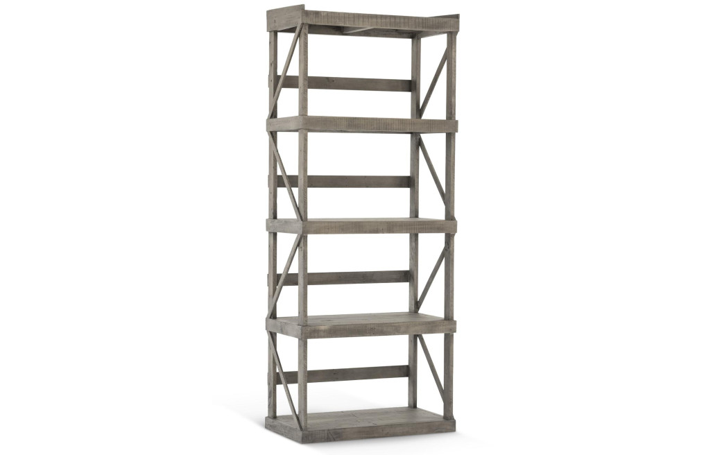 Holzleiter Braun 80x45x200cm