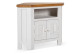 Meuble TV Bois Blanc 90x50x65cm