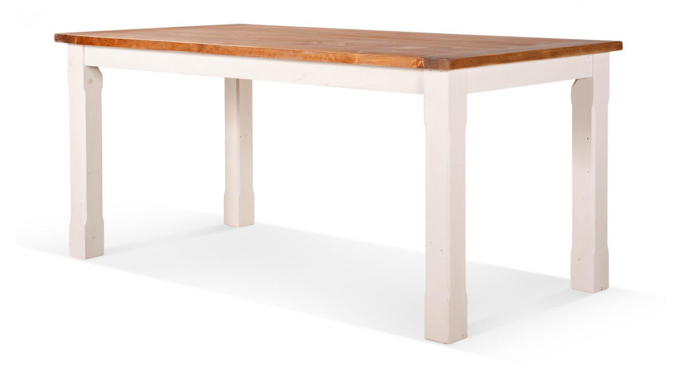 Table Haute Bois Blanc 180x90x81cm