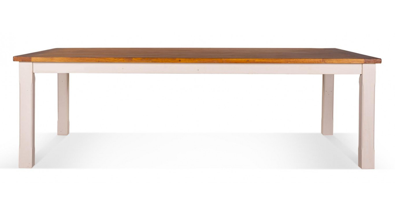 Esstisch Holz Weiß 250x150x77.5cm