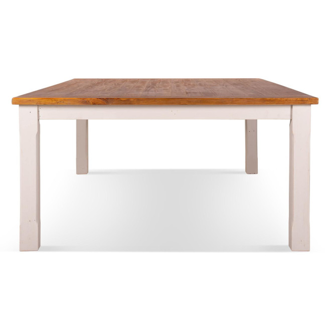 Esstisch Holz Weiß 250x150x77.5cm