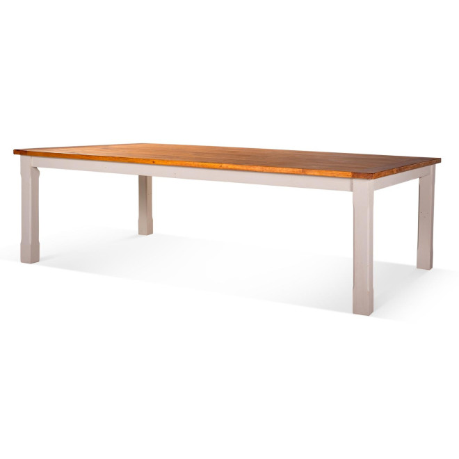 Esstisch Holz Weiß 250x150x77.5cm