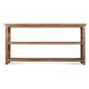 Console Bois Marron 180x40x90cm