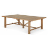 Table à Manger Bois Marron 250x150x78.5cm