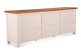 Kommode mit 6 Schubladen Holz Weiß 210x50x80cm