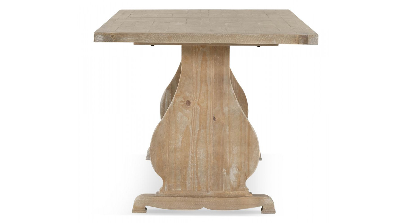 Esstisch Holz Braun 230x100x76cm