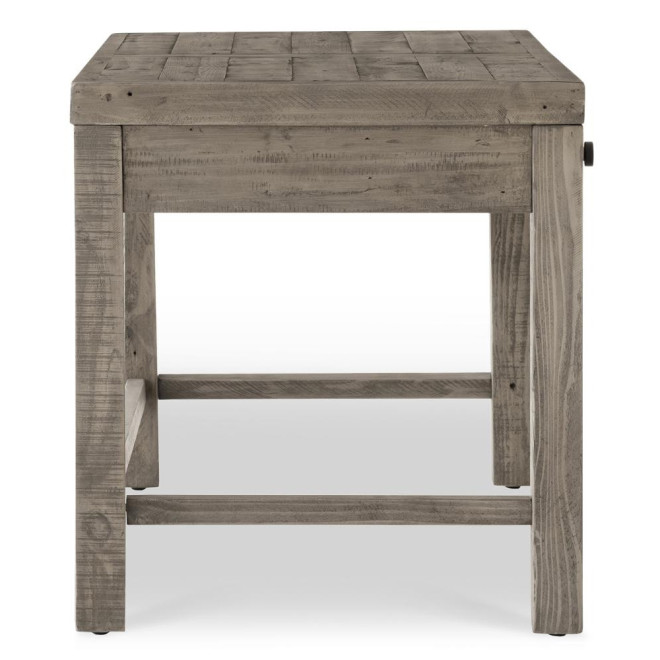 Meuble Bureau Bois 2 Tiroirs 150x70x79cm