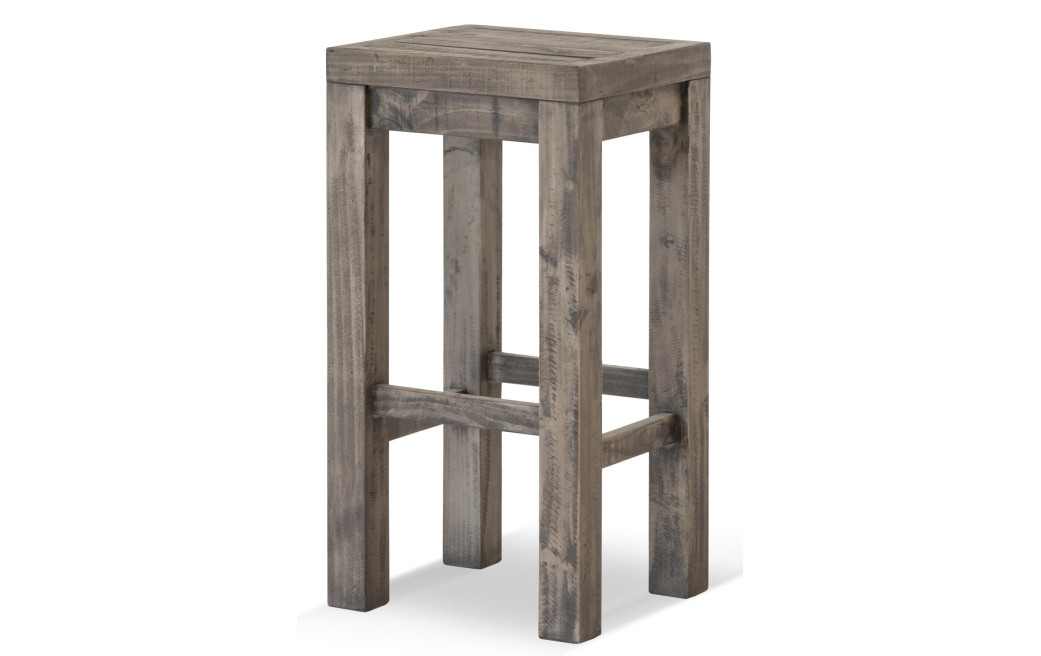 Hochstuhl Hocker Holz 38x35x75cm