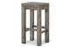 Chaise Haute Tabouret Bois 38x35x75cm