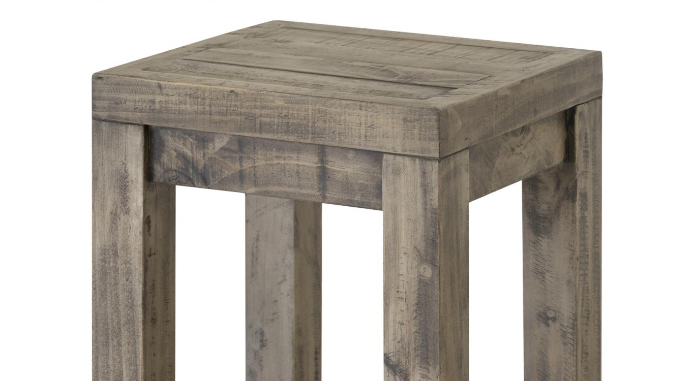Hochstuhl Hocker Holz 38x35x75cm