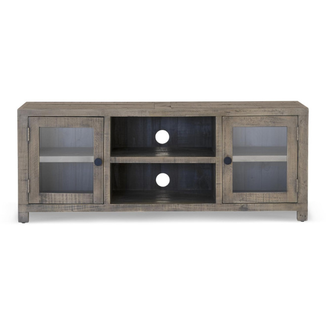 TV-Möbel Holz Braun 140x45x55cm
