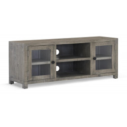 TV-Möbel Holz Braun 140x45x55cm