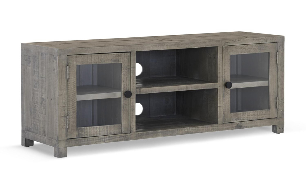 Meuble TV Bois Marron 140x45x55cm