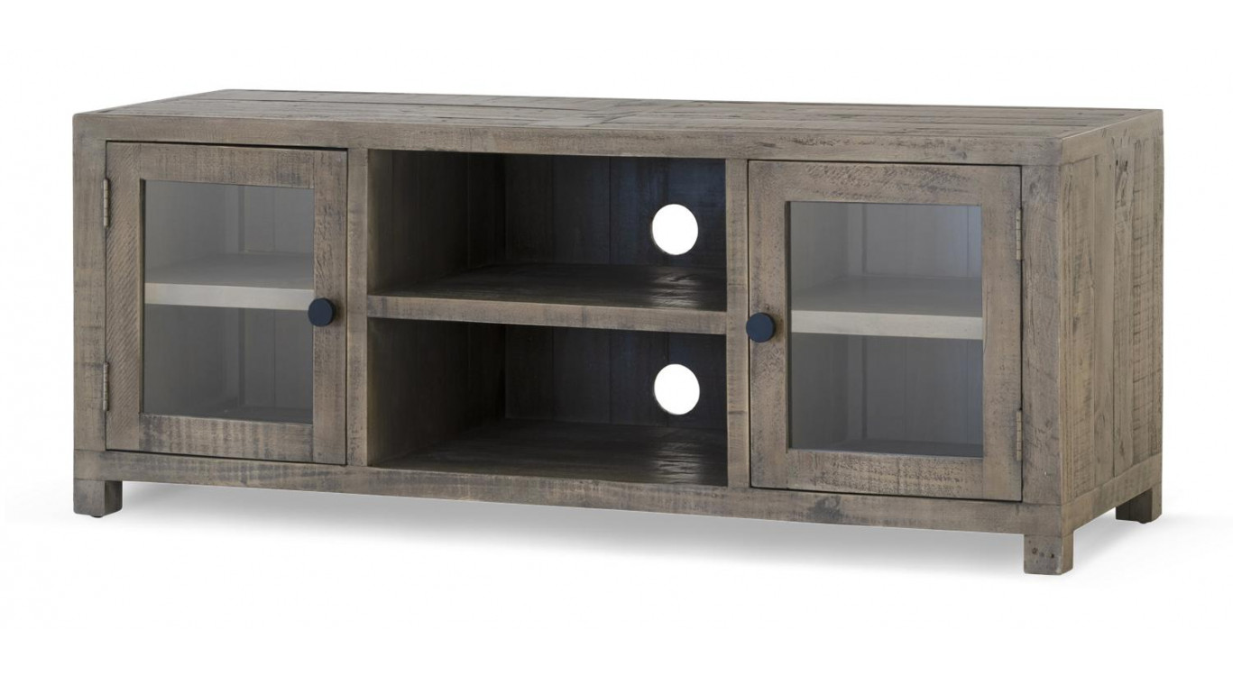 TV-Möbel Holz Braun 140x45x55cm