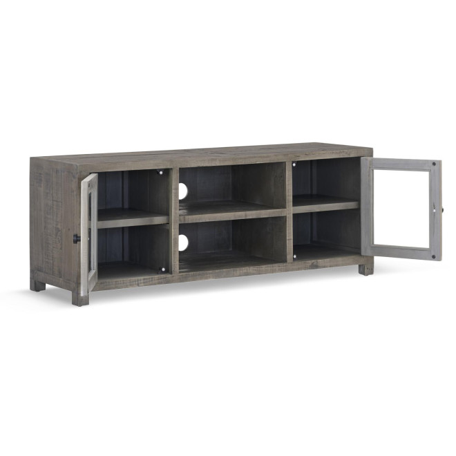 TV-Möbel Holz Braun 140x45x55cm
