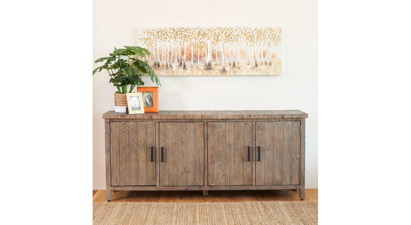 Anrichte Holz Braun 200x45x85cm