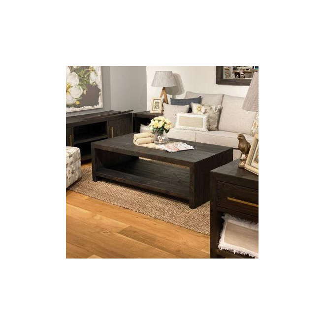 Table De Chevet 1 Tiroir Bois Marron 55x45x65cm