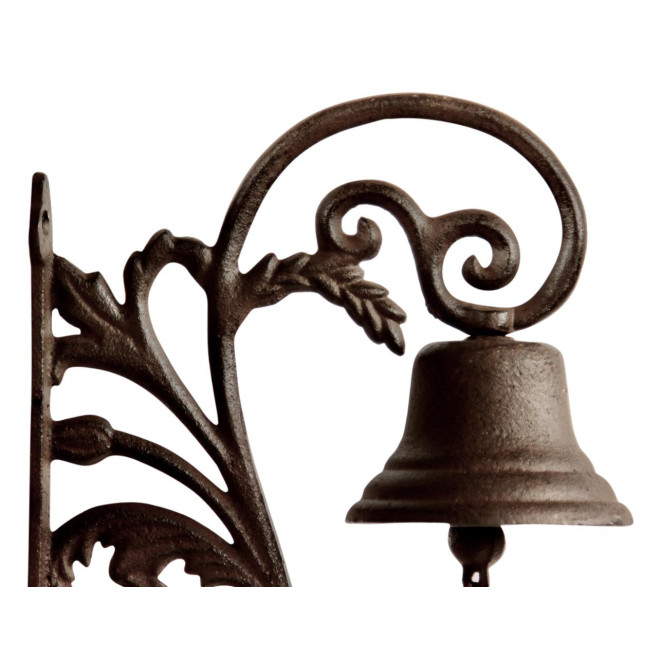 Cloche Fonte Marron 20.5x10x26cm