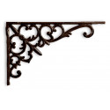 Brown Cast iron credenza 24x4x15cm