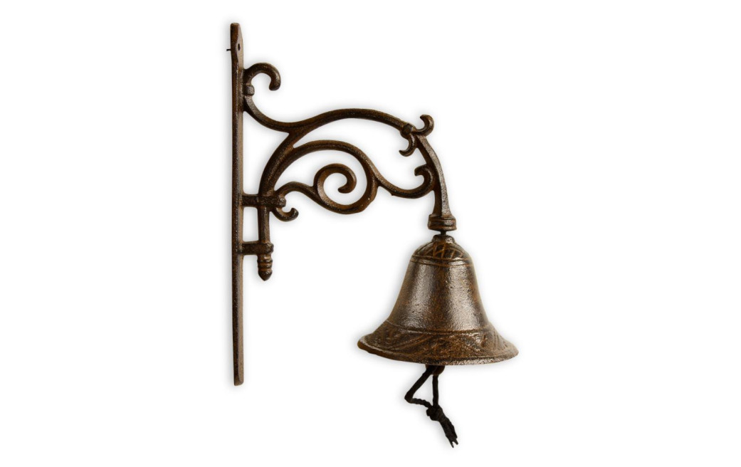 Glocke Gusseisen Braun 20.5x11.5x25.5cm