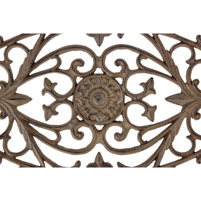 Tapis Paillasson Lune Fonte Marron 60.5x2x40cm