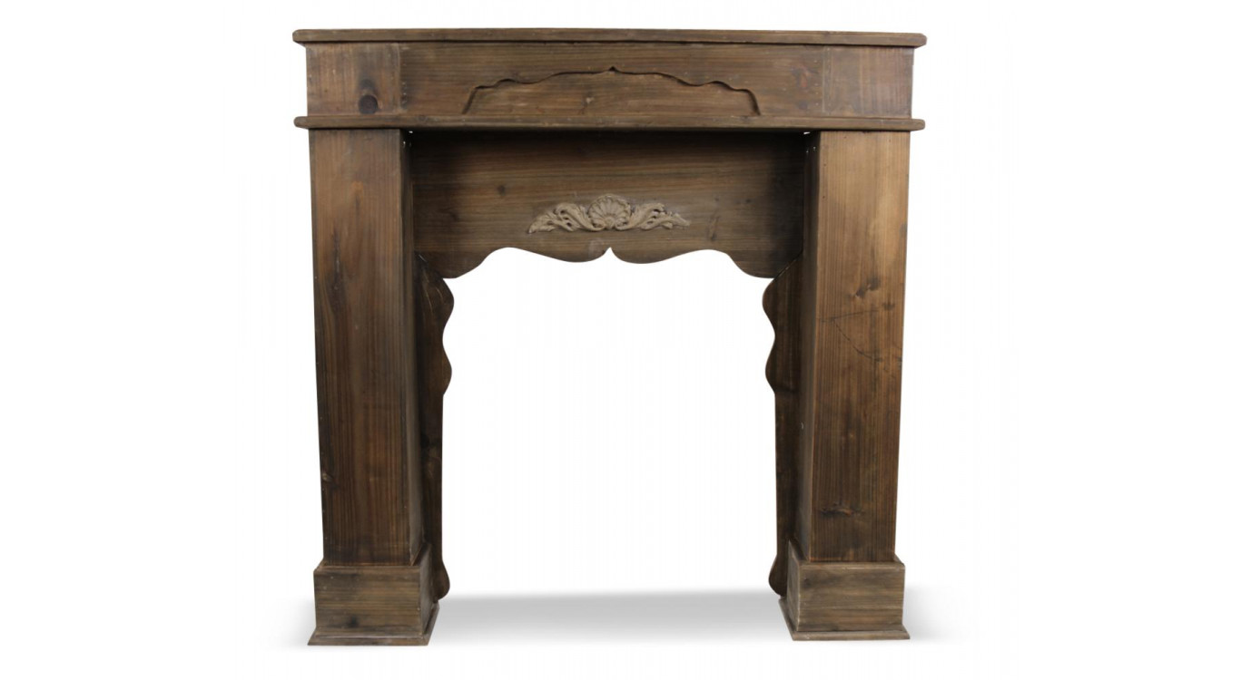 Einrahmung Mantel Kamin 100.5x17.5x103cm