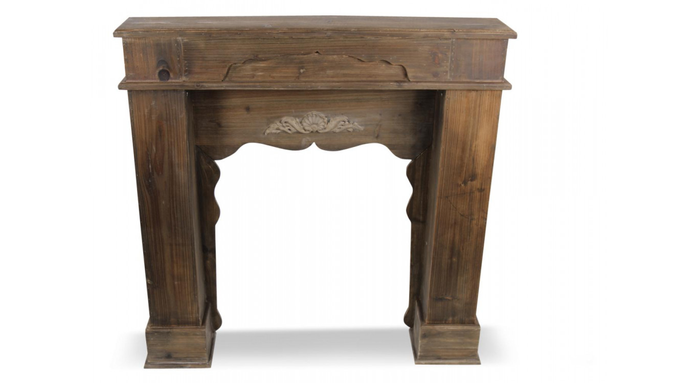 Einrahmung Mantel Kamin 100.5x17.5x103cm