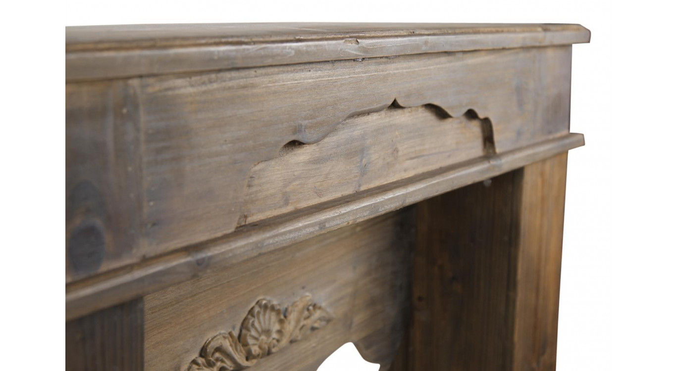 Einrahmung Mantel Kamin 100.5x17.5x103cm