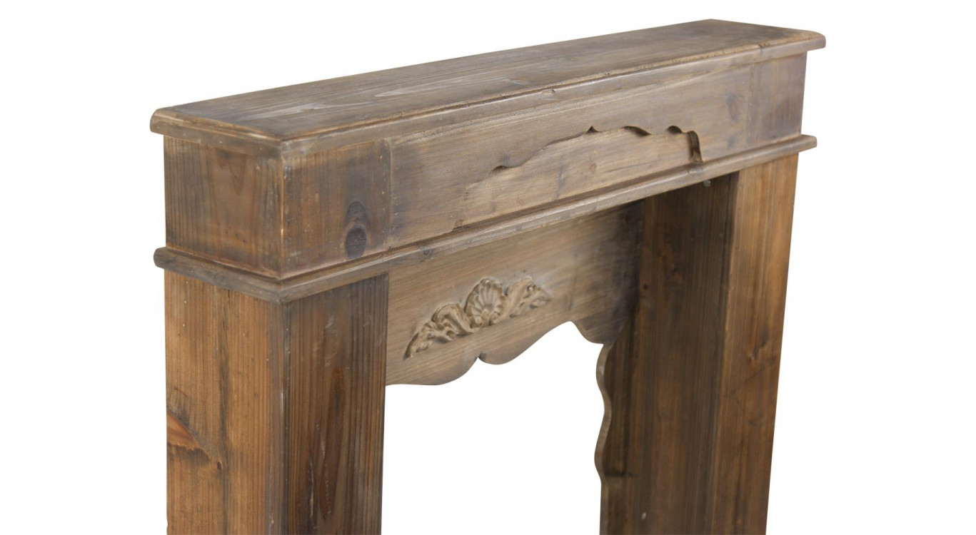 Einrahmung Mantel Kamin 100.5x17.5x103cm
