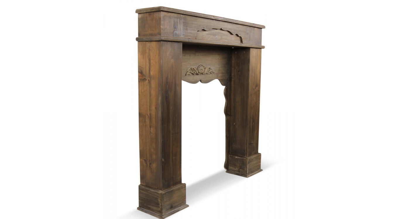 Einrahmung Mantel Kamin 100.5x17.5x103cm