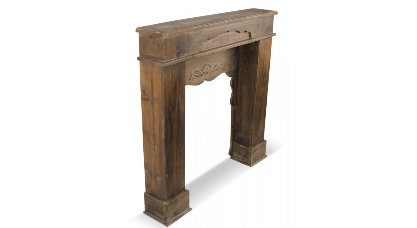 Einrahmung Mantel Kamin 100.5x17.5x103cm